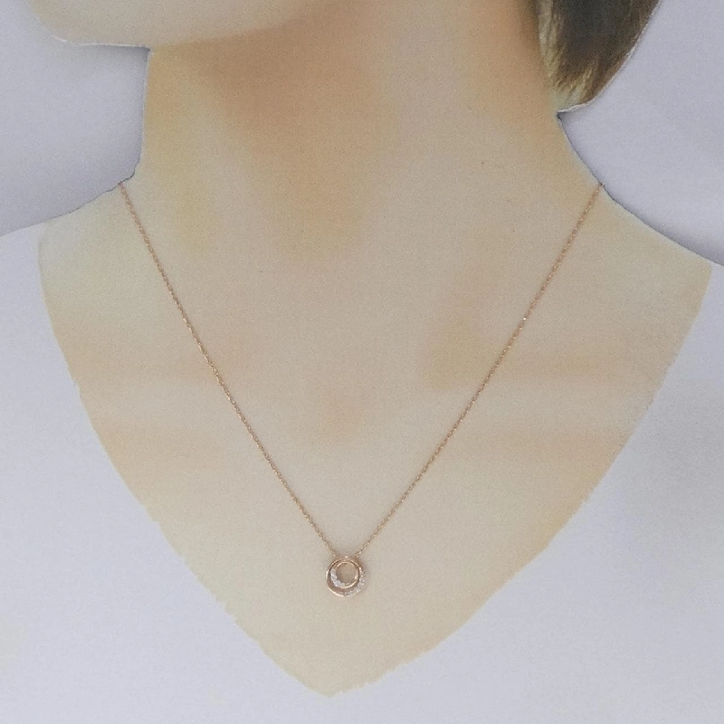 K10PG 2WAY Dây chuyền kim cương 0.056CT - Hàng hiệu Chính hãng 862561