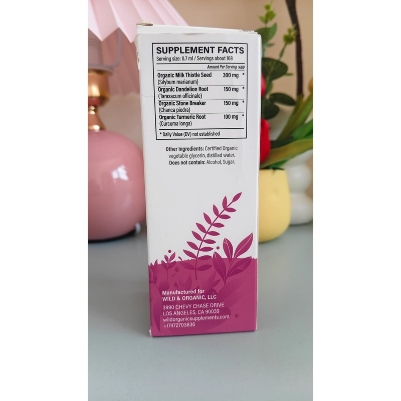Thanh lý/pass Dung dịch thanh lọc cơ thể, hỗ trợ giải độc gan Wild Organic Liver Cleanse  444285