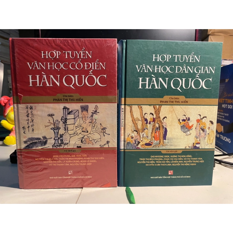 [Phiên Chợ Sách Cũ] Hợp tuyển văn học dân gian Hàn Quốc (bộ 2 tập bìa cứng) - Phan Thị Thu Hiền 0506 467925