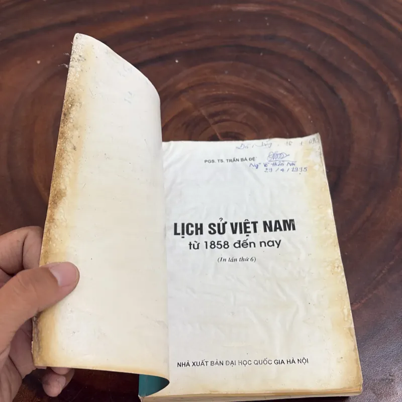 [Sách Không Đẹp] - II Lịch Sủ Việt Nam Từ 1858 Đến Nay - Trần Bá Đệ - 2008 1010429