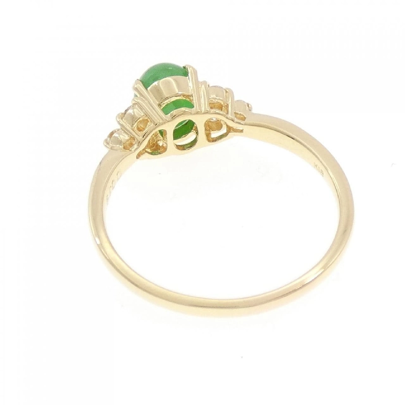 Nhẫn Ngọc Bích K18YG - Hàng hiệu Chính hãng 847677