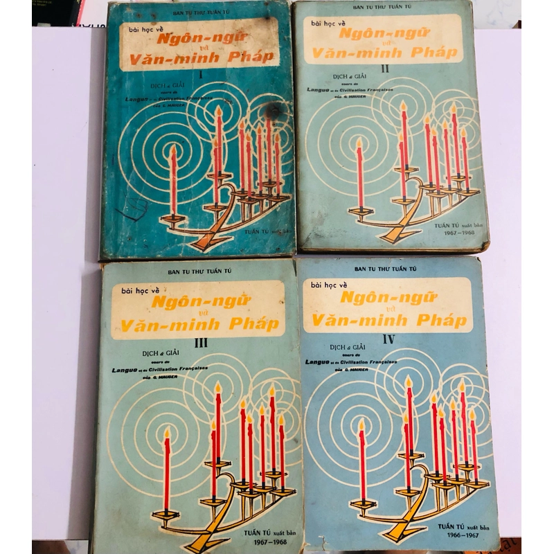 📚 BỘ 4 TẬP NGÔN - NGỮ VĂN - MINH PHÁP 503077