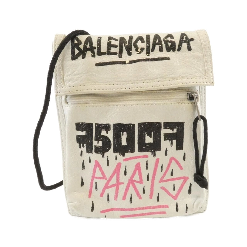 Túi đeo vai GRAFFITI EXPLORER POUCH STRAP 532298 0FEN5 của Balenciaga - Hàng hiệu Chính hãng 802176