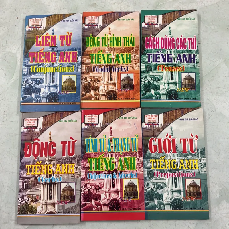 Sổ tay ngữ pháp tiếng anh thực dụng (6 cuốn) 1031045