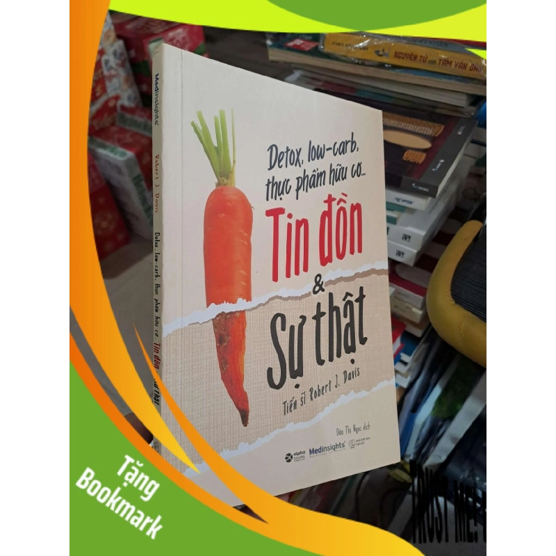 (TẶNG BOOKMARK) Detox, Low-Carb, Thực Phẩm Hữu Cơ…Tin Đồn & Sự Thật - Robert J Davis - 2020 mới 90% - SỨC KHỎE - THỂ THAO - RBK3012 942935