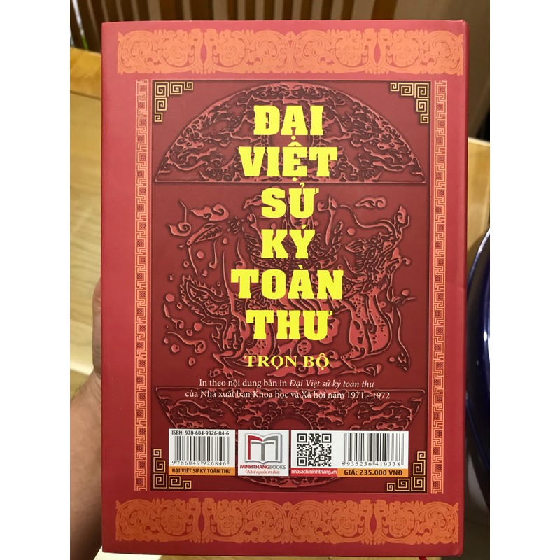 Sách Đại Việt sử ký toàn thư (như mới) 178022