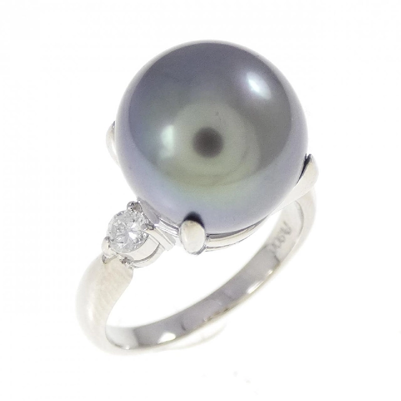 Nhẫn ngọc trai đen PT900 11.2mm 667021