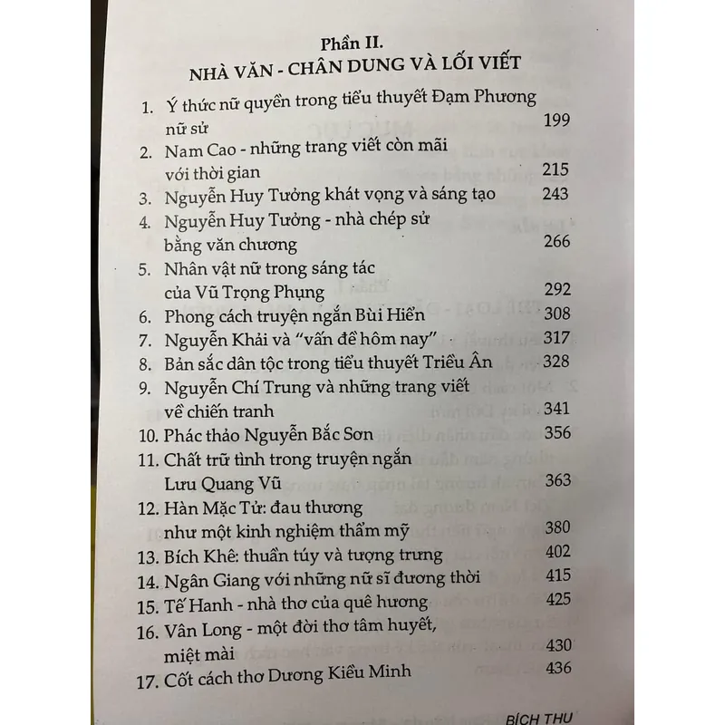 VĂN HỌC VIỆT NAM HIỆN ĐẠI SÁNG TẠO VÀ TIẾP NHẬN ( tiểu luận phê bình)-BÍCH THU   591008