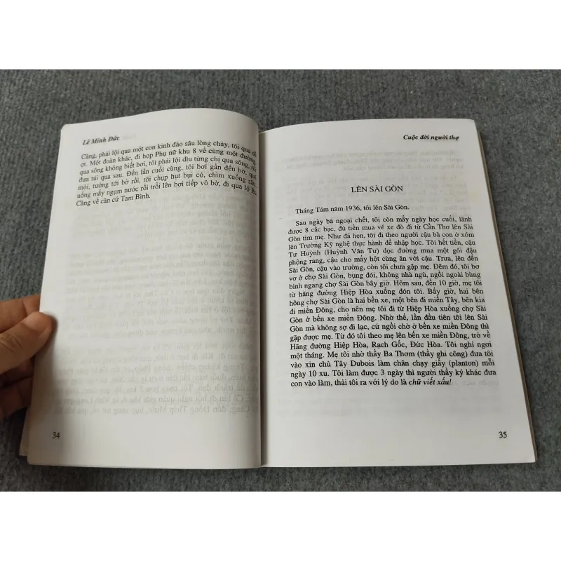 LÊ MINH ĐỨC CUỘC ĐỜI NGƯỜI THỢ (TỰ TRUYỆN) 729275