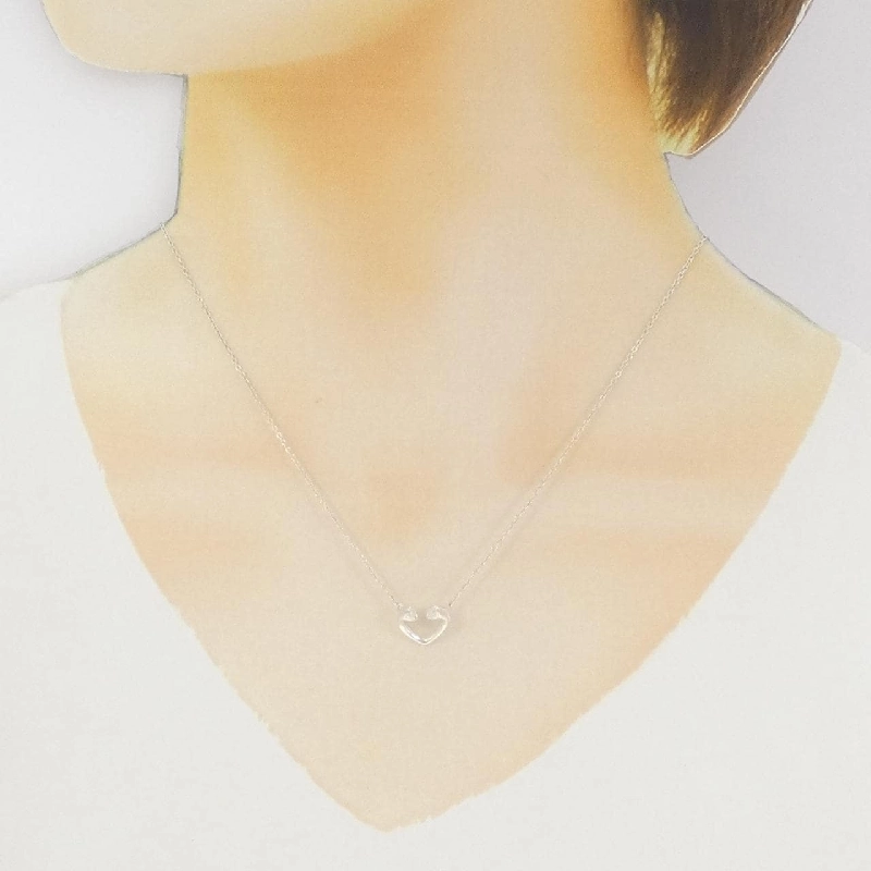 Dây chuyền nhỏ 2 trái tim Tiffany Tenderness - Hàng hiệu Authentic 840391