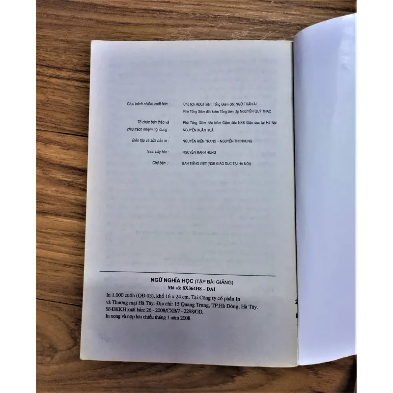 Sách: Ngữ nghĩa học - TG: Lê Quang Thiêm 726333
