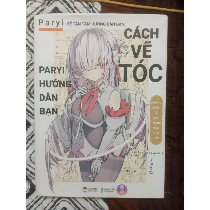 Sách vẽ của ong mặt bự - Cách vẽ tóc - Paryi hướng dẫn cách vẽ tóc 1009601