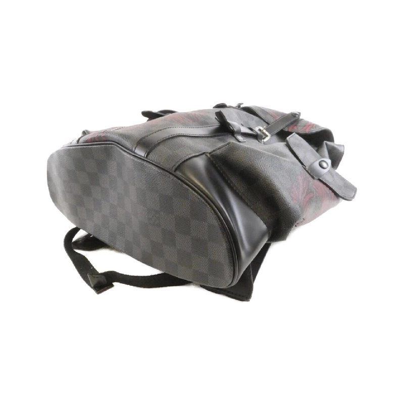 Louis Vuitton Damier Graphite (Rope) Christopher MM N41709 Ba lô - Hàng hiệu Chính hãng 763862
