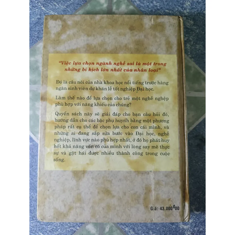 Bí quyết thành công trong đời người - định hướng nghề nghiệp - William G. Benham's 746687