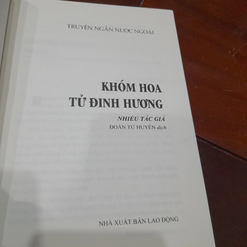 Truyện ngắn nước ngoài - Khóm hoa Tử Đinh Hương (Đoàn Tử Huyến dịch) 273417