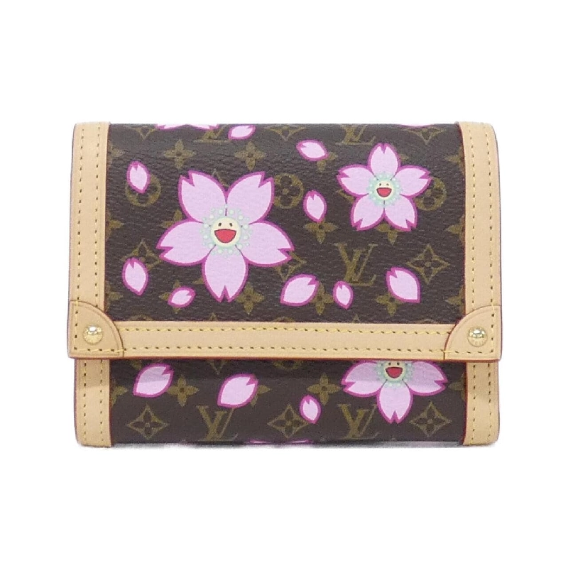 Ví Louis Vuitton Monogram Cherry Blossom (LV x TM) Portefeuille Victorine M13427 - Hàng hiệu Chính hãng 806136