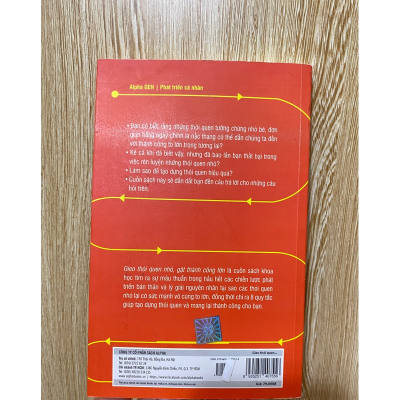 “GIEO THÓI QUEN NHỎ GẶT THÀNH CÔNG LỚN” *TÁC GIẢ: STEPHEN GUISE *TẶNG QUÀ 0Đ FREESHIP 163162