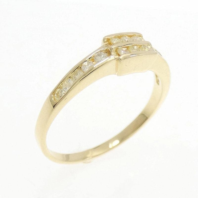 Nhẫn kim cương 750YG - Hàng hiệu Authentic 860502