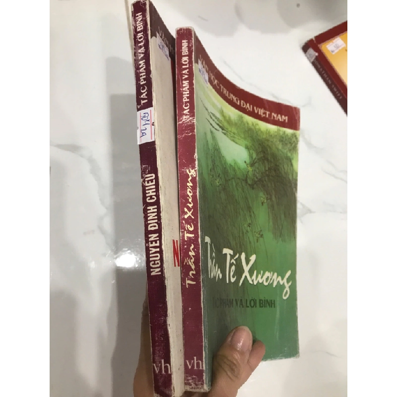 [Phiên Chợ Sách Cũ] Combo 2 Quyển Trần Tế Xương, Nguyễn Đình Chiểu Tác Phẩm Và Lời Bình R1208 533116