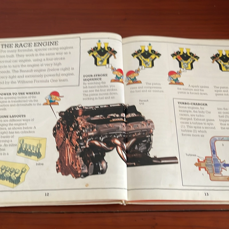 PICTURE BOOK How it goes racing cars 534293