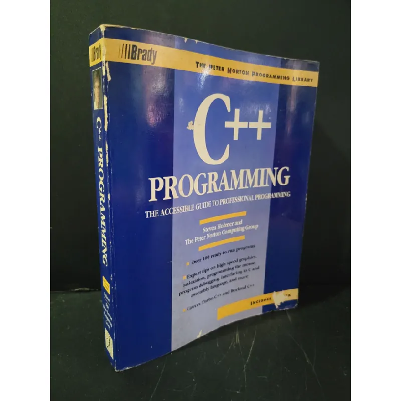 [Sách Cũ SCGR] C++ programming mới 70% bẩn bìa, ố, tróc gáy, tróc bìa HCM3004 NGOẠI VĂN 685319