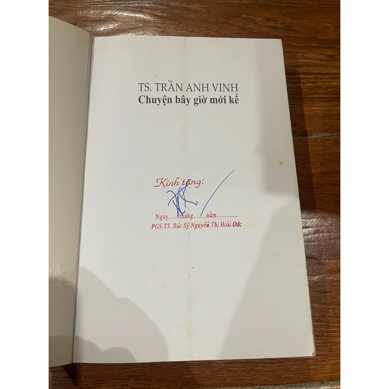 Chuyện bây giờ mới kể - TS. Trần Anh Vinh (BM) 464510