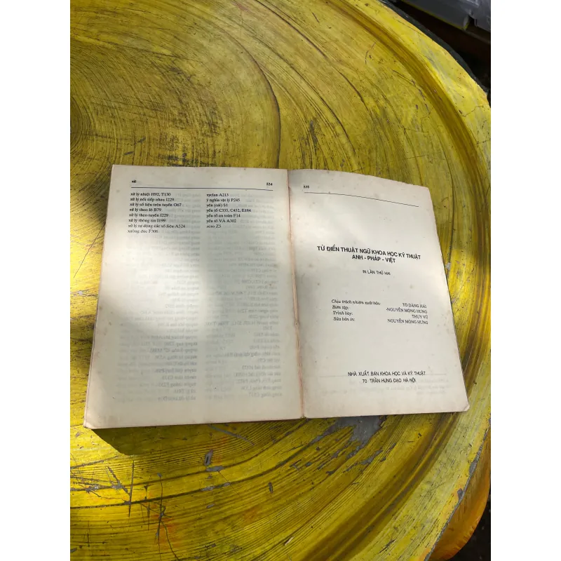TỪ ĐIỂN THUẬT NGỮ KHOA HỌC KỸ THUẬT ANH-PHÁP-VIỆT 731514
