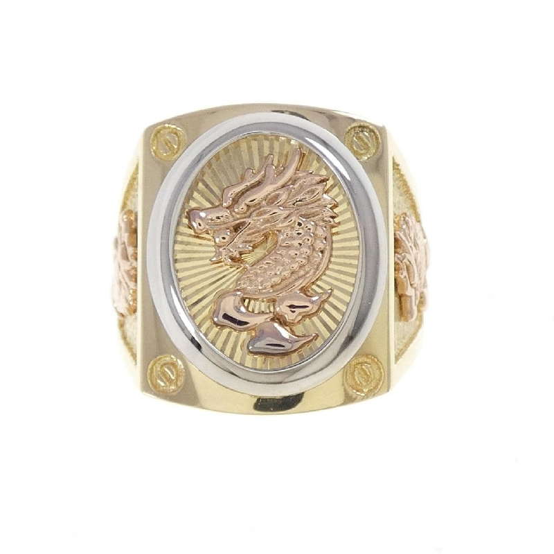 Nhẫn Rồng Ba Màu K18 - Hàng hiệu Chính Hãng 851554