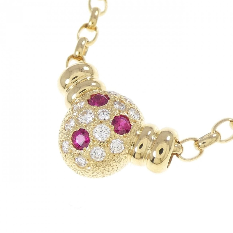 Mikimoto Ruby Necklace - Hàng hiệu Authentic 843588