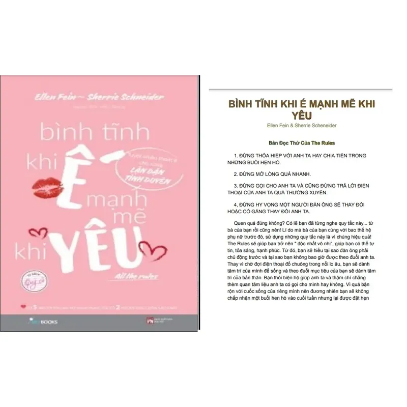 Sách All The Rule - Bình Tĩnh Khi Ế, Mạnh Mẽ Khi Yêu 731126