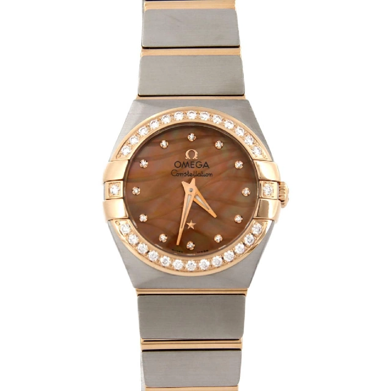 Đồng hồ Omega Constellation Plume RG Combi/D･12P 123.25.24.60.57.002 SSxPG Quartz - Hàng hiệu Chính hãng 876293