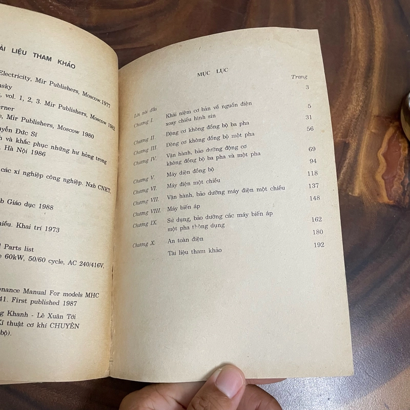 I Tựa sách: Hướng Dẫn Sử Dụng Và Sửa Chữa _ Máy Biến Áp Động Cơ Điện, Máy Phát Điện - 1994 462880