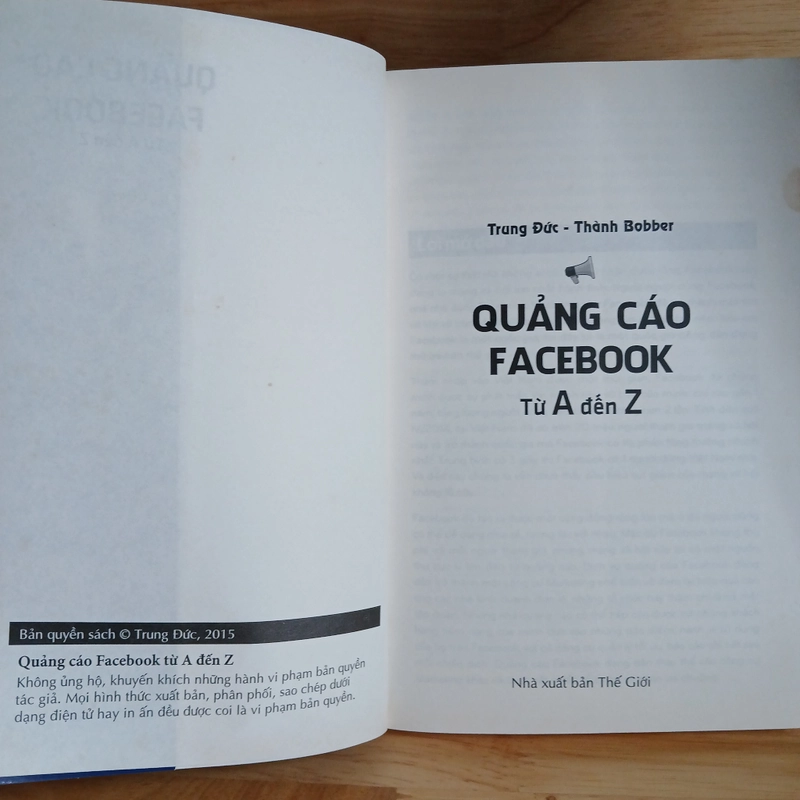 Quảng Cáo FACEBOOK Từ A - Z 507821