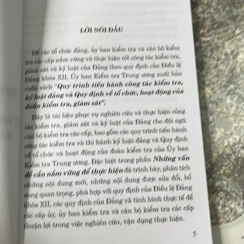 [luật- chính trị] Quy trình kiểm tra, kỷ luật Đảng - Uỷ ban Kiểm Tra Trung Ương 563205