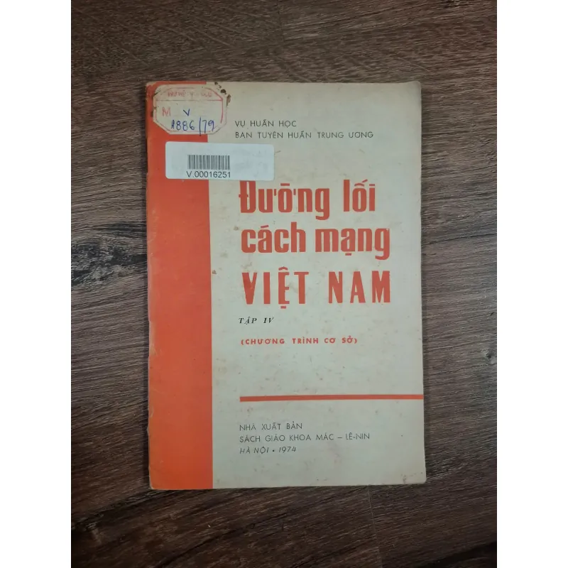 Đường Lối Cách Mạng Việt Nam, Tập IV (Chương Trình Cơ Sở) 727762