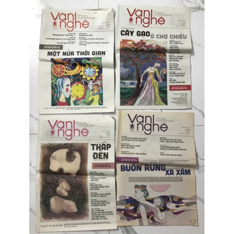 Văn nghệ (Nhiều số báo) - Cơ quan ngôn luận của Hội Nhà văn Việt Nam 709668