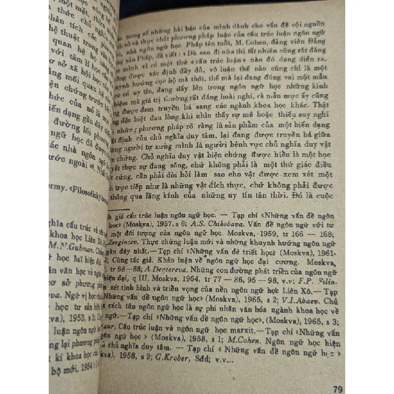 Những cơ sở triết học trong ngôn ngữ học - Người dịch Trúc Thanh 713744