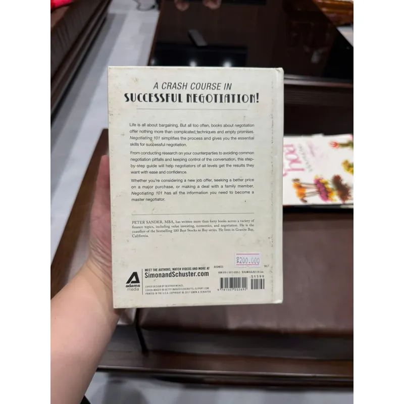 Negotiating 101 – Peter Sander | Sách Kỹ Năng Đàm Phán Tiếng Anh - K3 1013458