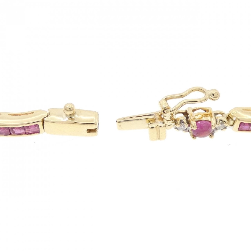 Bông tay ruby 750YG - Hàng hiệu Authentic 871153