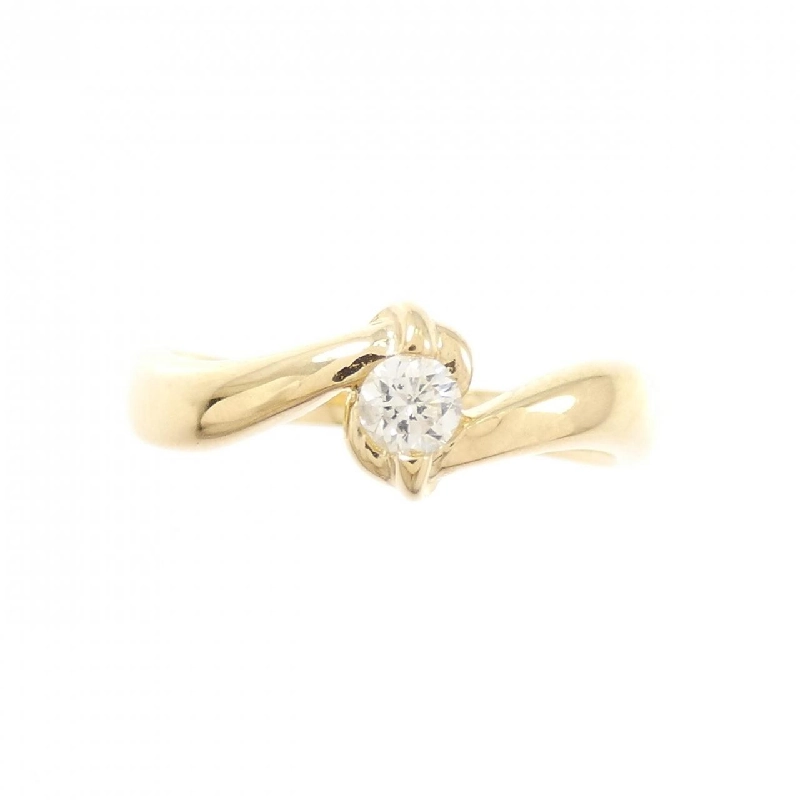 Nhẫn kim cương K18YG 0.10CT 667896