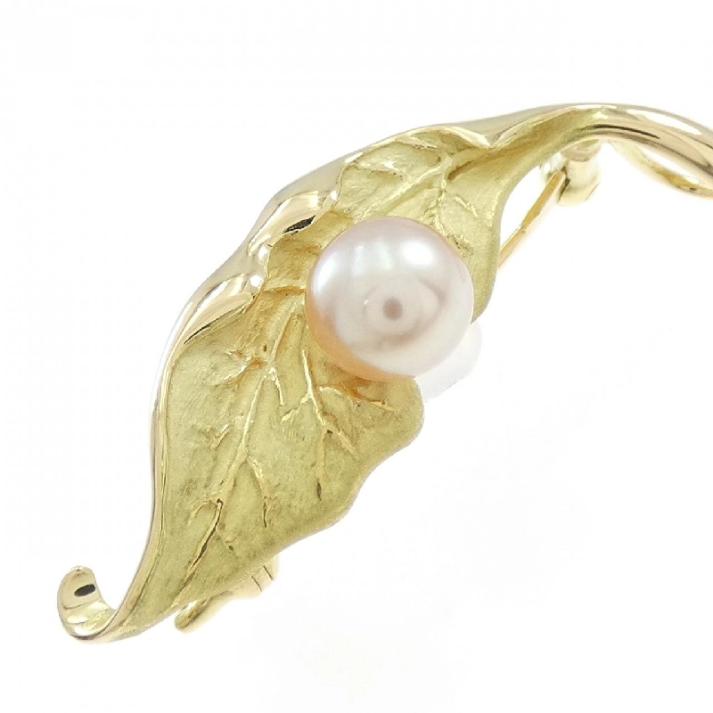 K18YG Ngọc trai nước ngọt Brooch - Hàng hiệu Chính hãng 877720