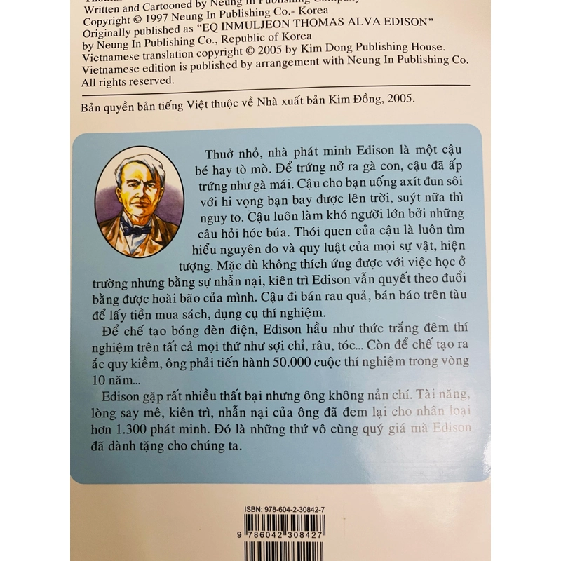Danh nhân thế giới - Edison 272536