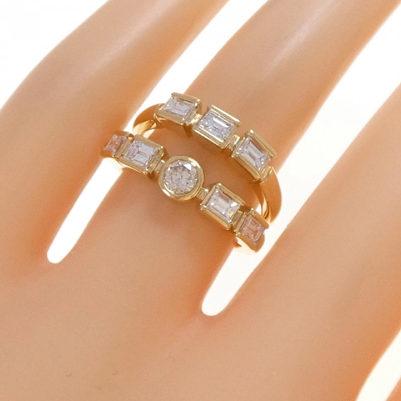 Nhẫn kim cương K18YG 0.23CT - Hàng hiệu Authentic 848261