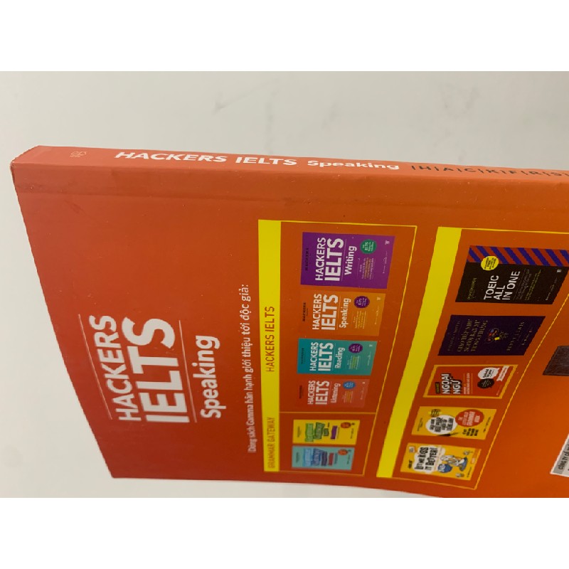 Bộ 3 cuốn HACKERS IELTS Speaking, Writing, Reading 6966