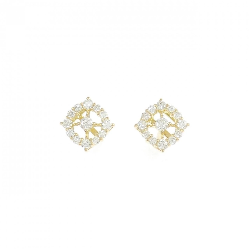 K18YG Bông tai kim cương 0.20CT - Hàng hiệu Chính hãng 870198