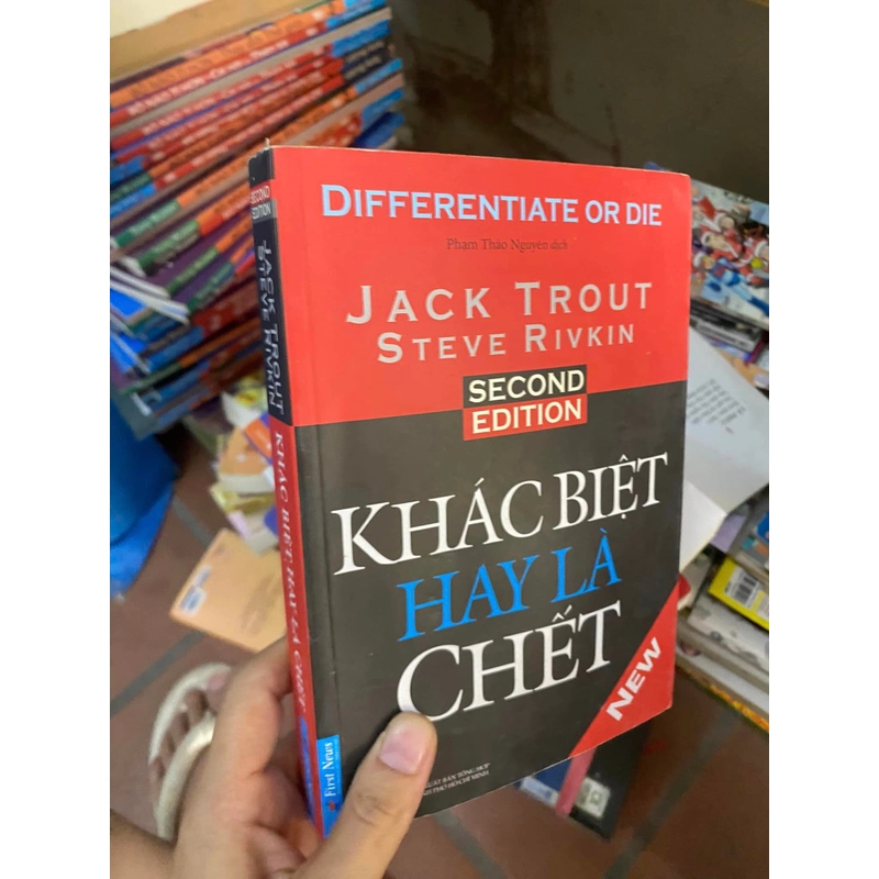 Sách Khác biệt hay là chết (Differentiate or die) - Jack Trout, Steve Rivkin 312503