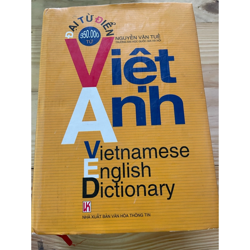 ĐẠI TỪ ĐIỂN VIỆT ANH Nguyễn Văn Tuế 539439