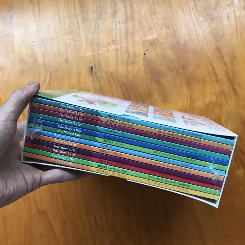 One story a day Level 1+2+3 (Sách nhập) - 12 quyển + File MP3 799745