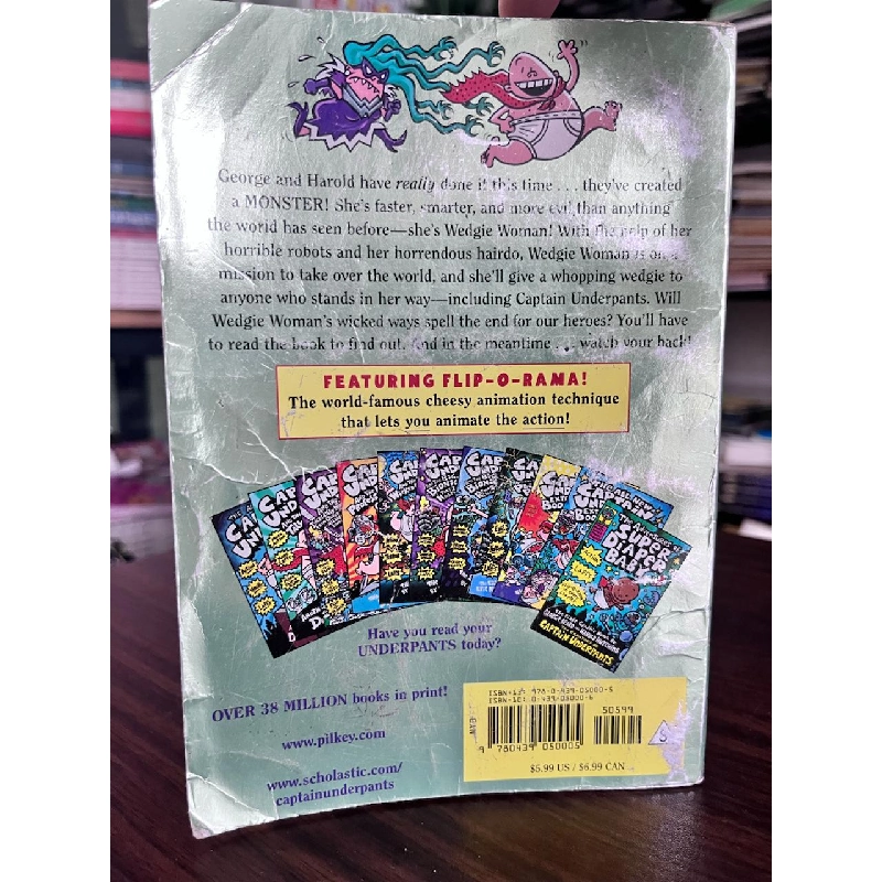 Captain Underpants and the Wrath of the Wicked Wedgie Woman by Dav Pilkey - Dav Pilkey 973571