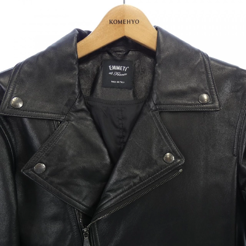 Áo khoác da EMMETI - Hàng hiệu Authentic 890414